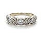 14K White Gold Diamond Lady's Ring; 1.02CTW; 4.9g; Size 10