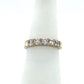 14K Yellow Gold Diamond Lady's Ring; 1.25CTW; 3.3g; Size 7
