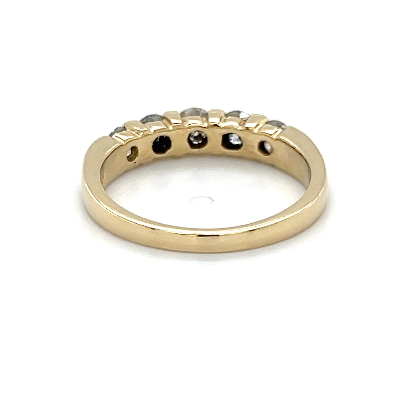 14K Yellow Gold Diamond Lady's Ring; 1.25CTW; 3.3g; Size 7