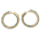 14K Yellow Gold Diamond Earrings; 1.56CTW; 5.4g