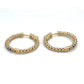 14K Yellow Gold Diamond Earrings; 1.56CTW; 5.4g