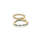 14K Yellow Gold Diamond Earrings; 1.56CTW; 5.4g