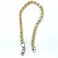 14K Yellow Gold 8" Rope Bracelet; 6g