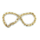 14K Yellow Gold 8" Rope Bracelet; 6g