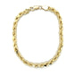 14K Yellow Gold 8" Rope Bracelet; 6g