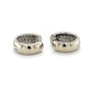 14K White Gold Diamond Earrings; 0.50CTW; 5.6g