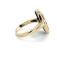 10K Yellow Gold Diamond Ring; 0.5CTW; 3.2g; Size 5