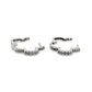 14K White Gold Diamond Earrings; 2.9g; 0.25CTW