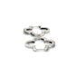 14K White Gold Diamond Earrings; 2.9g; 0.25CTW