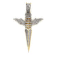 10K Yellow Gold Diamond Pendant; 0.25CTW; 2.9g