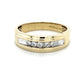 10K Yellow Gold Diamond Gentleman's Ring; 0.2CTW; 3.9g; Size 10