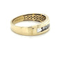 10K Yellow Gold Diamond Gentleman's Ring; 0.2CTW; 3.9g; Size 10