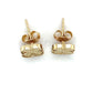 10K Yellow Gold Stud Earrings; 1.3g