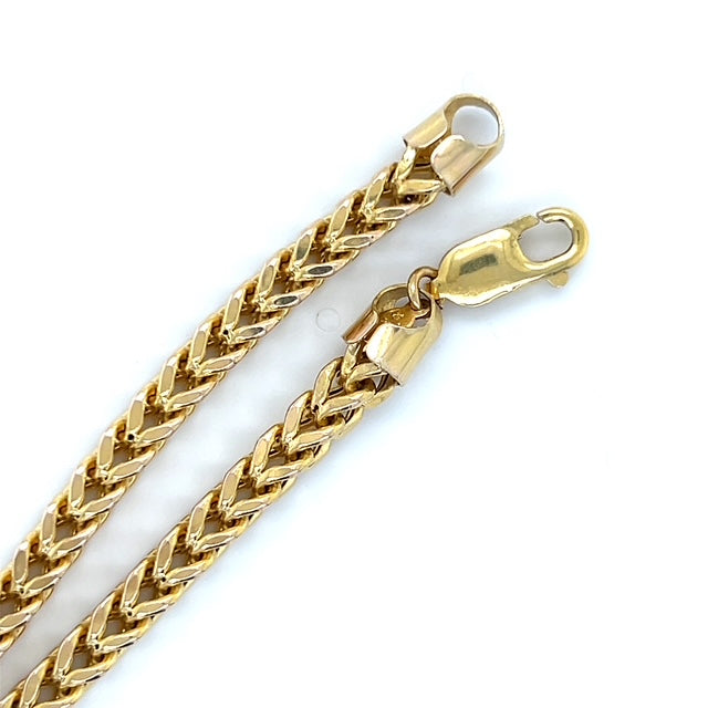 10K Yellow Gold 24" Chain Necklace; 21.6g