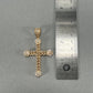 10K Yellow Gold Diamond Pendant; 3.2CTW; 11g
