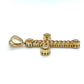 10K Yellow Gold Diamond Pendant; 3.2CTW; 11g