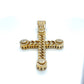 10K Yellow Gold Diamond Pendant; 3.2CTW; 11g