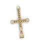 10K Yellow Gold Diamond Pendant; 3.2CTW; 11g