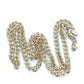 10K Yellow Gold 20" Curb Chain Necklace; 10.5g