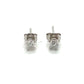 14K White Gold Diamond Stud Earrings; 0.30CTW; 0.5g