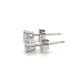 14K White Gold Diamond Stud Earrings; 0.30CTW; 0.5g