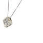 14K White Gold Diamond 18" Necklace; 0.20CTW; 1.3DWT