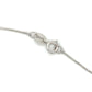 14K White Gold Diamond 18" Necklace; 0.20CTW; 1.3DWT