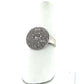 14K White Gold Diamond Lady's Ring; 0.65CTW; 6.3g; Size 8