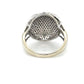 14K White Gold Diamond Lady's Ring; 0.65CTW; 6.3g; Size 8