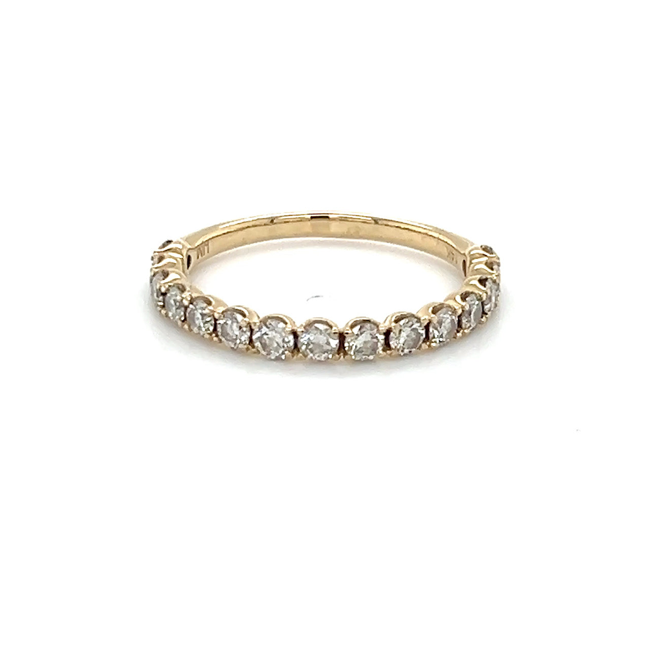 14K Yellow Gold Lady's Diamond Ring; 0.50CTW; 1.8g; Size 8