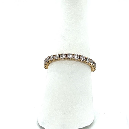 14K Yellow Gold Lady's Diamond Ring; 0.50CTW; 1.8g; Size 8