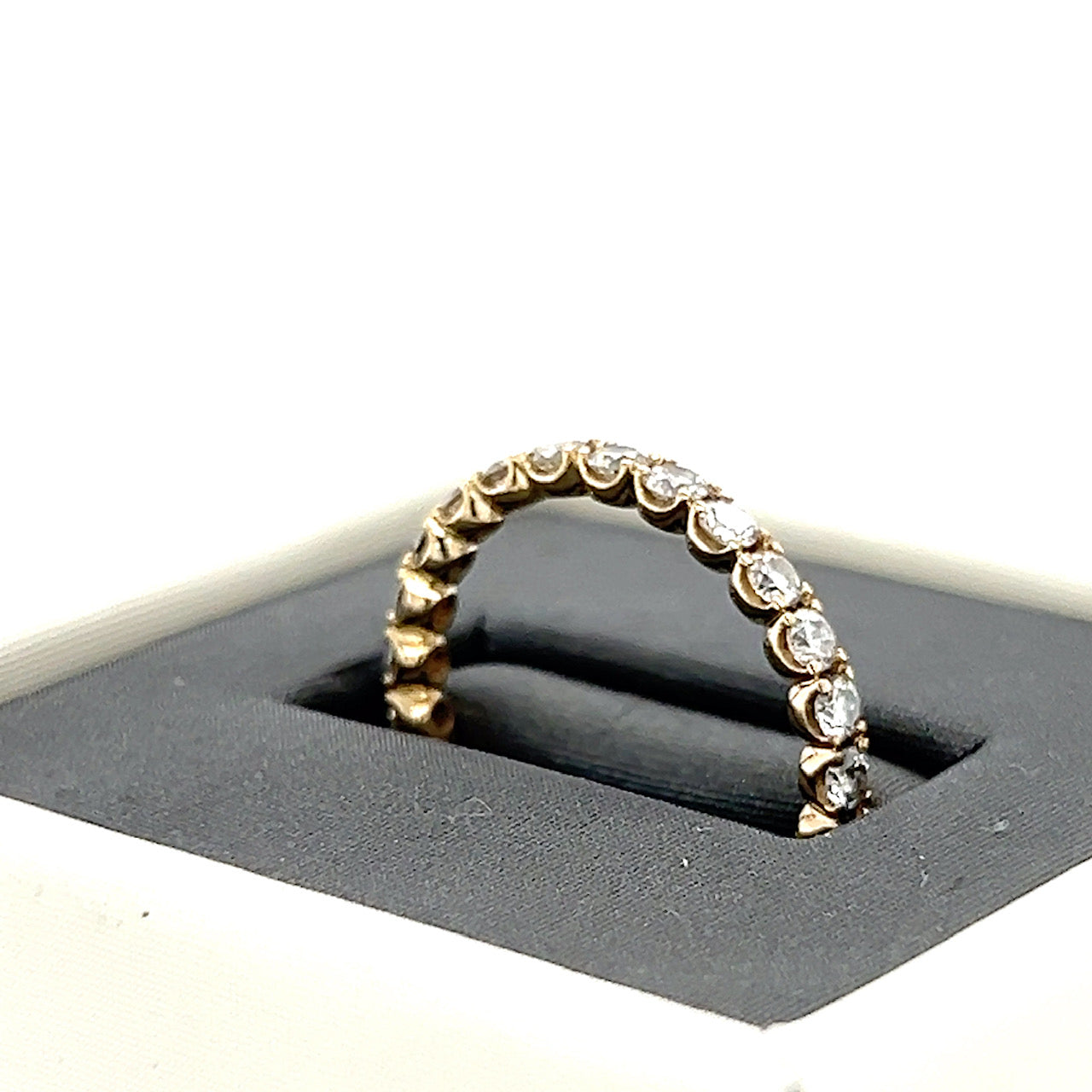 14K Yellow Gold Lady's Diamond Ring; 0.50CTW; 1.8g; Size 8