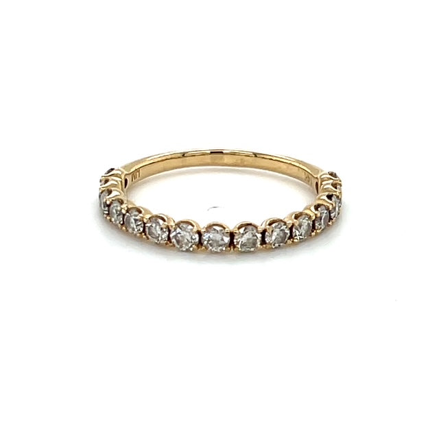 14K Yellow Gold Lady's Diamond Ring; 0.50CTW; 1.8g; Size 8