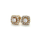 10K Yellow Gold Diamond Stud Earrings; 0.50CTW; 1.6g;