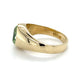 10K Yellow Gold Green Spinel Gentleman's Ring; 5.4g; Size 9.75