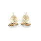 14K Yellow Gold Mickey Mouse Stud Earrings; 0.4g