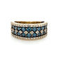 14K Yellow Gold Diamond Lady's Fashion Ring; 1.05CTW; 3.2DWT; Size 7