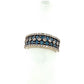 14K Yellow Gold Diamond Lady's Fashion Ring; 1.05CTW; 3.2DWT; Size 7