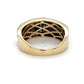 14K Yellow Gold Diamond Lady's Fashion Ring; 1.05CTW; 3.2DWT; Size 7