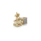 10K Yellow Gold Diamond Stud Earrings; 0.25CTW; 1.9g