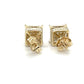 10K Yellow Gold Diamond Stud Earrings; 0.25CTW; 1.9g
