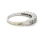 14K White Gold Diamond Lady's Wedding Band; 0.20 CTW; 2.4g; Size 7