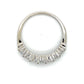 14K White Gold Diamond Lady's Wedding Band; 0.20 CTW; 2.4g; Size 7