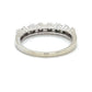 14K White Gold Diamond Lady's Wedding Band; 0.20 CTW; 2.4g; Size 7