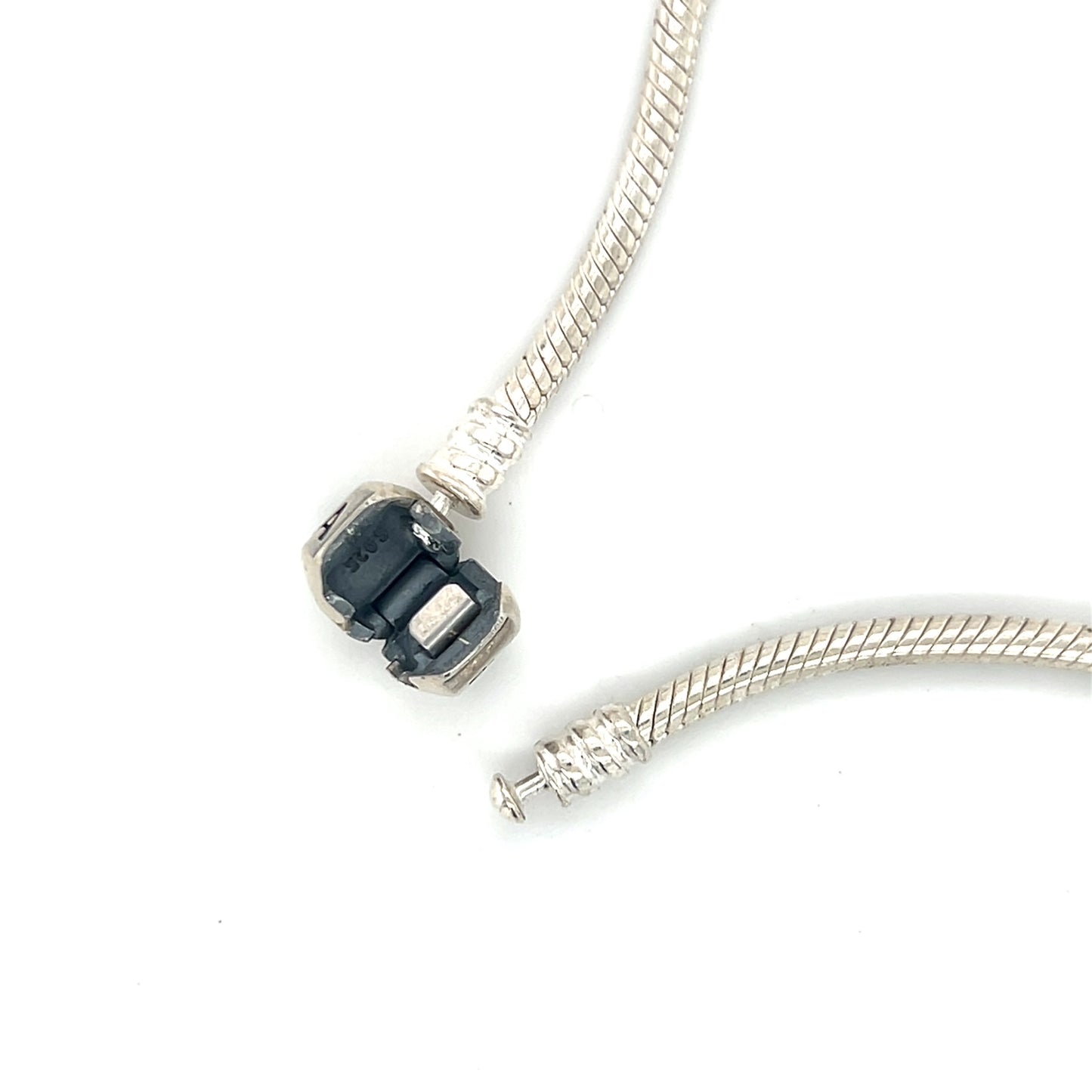 Authentic Pandora 9" 925 Sterling Silver Bracelet