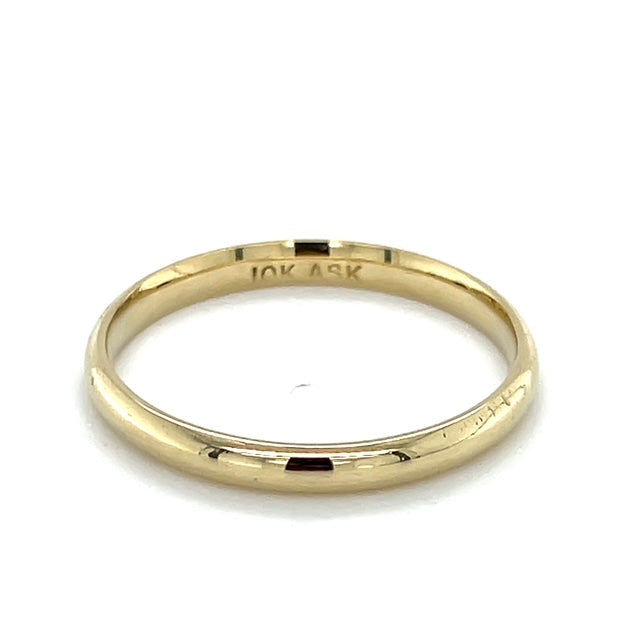 10K Yellow Gold Gentleman's Ring; 2.9g; Size 12