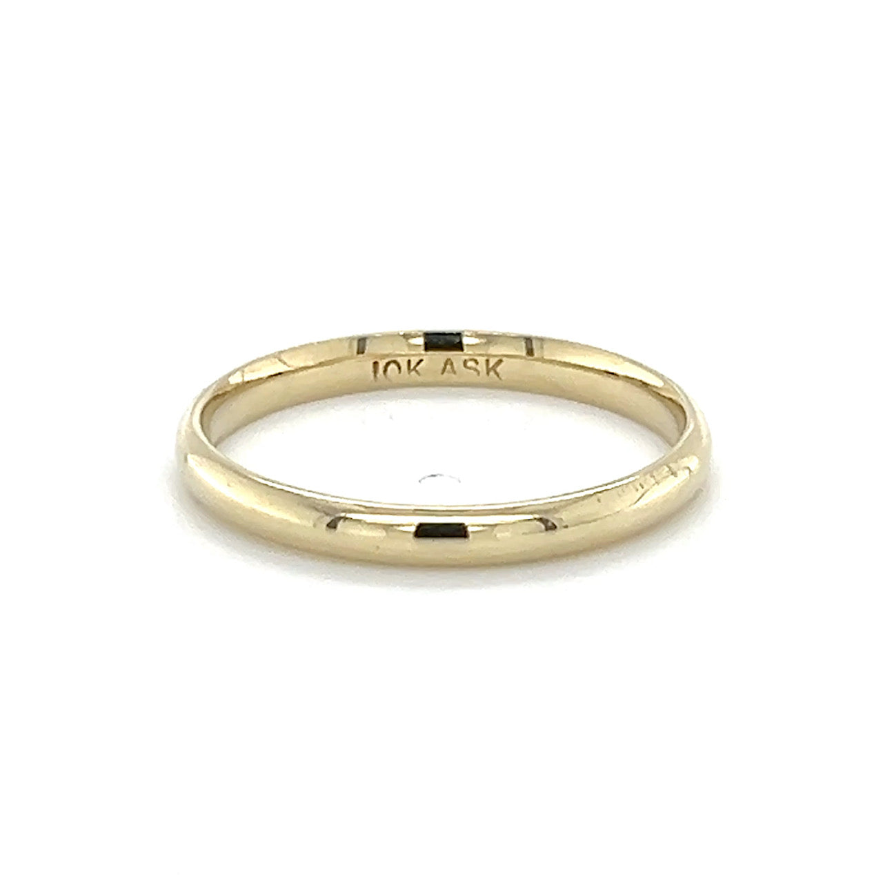 10K Yellow Gold Gentleman's Ring; 2.9g; Size 12
