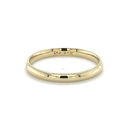 10K Yellow Gold Gentleman's Ring; 2.9g; Size 12