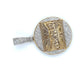 10K Two-Tone Gold Diamond "Last Supper" Pendant; 0.40CTW; 6.1g