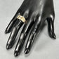 10K Yellow Gold Diamond Gentleman's Fashion Ring; 0.01CTW; 5.9g; Size 11.5